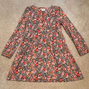 Boden Multicolor Floral Kids Dress
